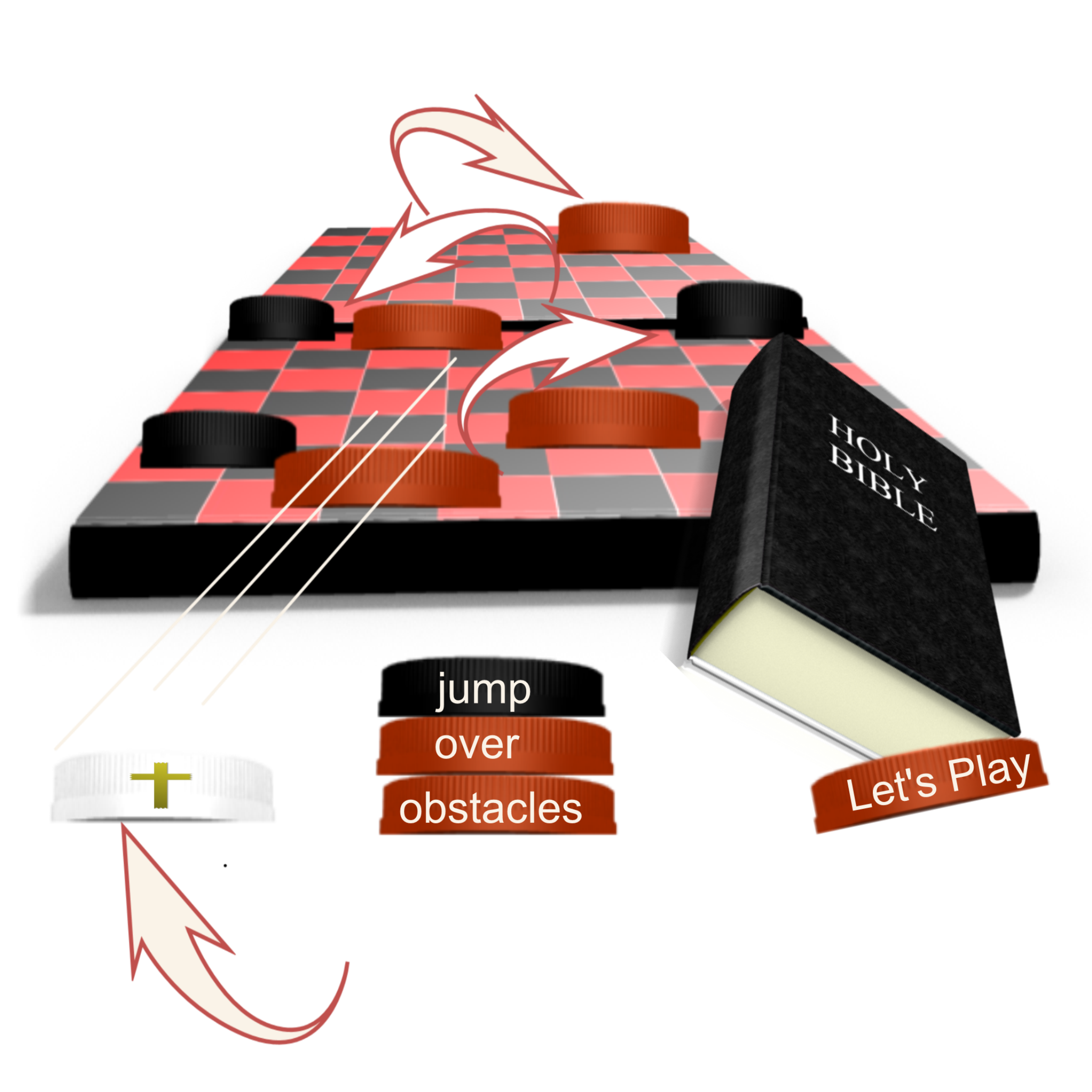 Bible study with your favorite WordPlay Characters & jump your obstacles all the way to The Kingdom! 